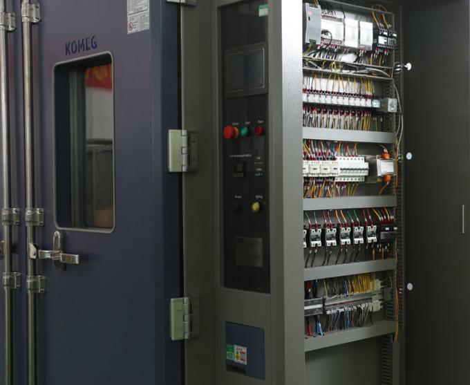 ห้องวอล์กอินแบบสองประตูพร้อมตัวควบคุมหน้าจอระบบสัมผัสหน้าจอ LCD รุ่น KM -5166