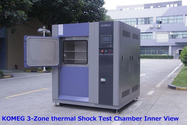 เครื่องหมาย CE 3 - ห้องทดสอบการช็อกความร้อนของโซนสำหรับการทดสอบความน่าเชื่อถือของชิ้นส่วนรถยนต์