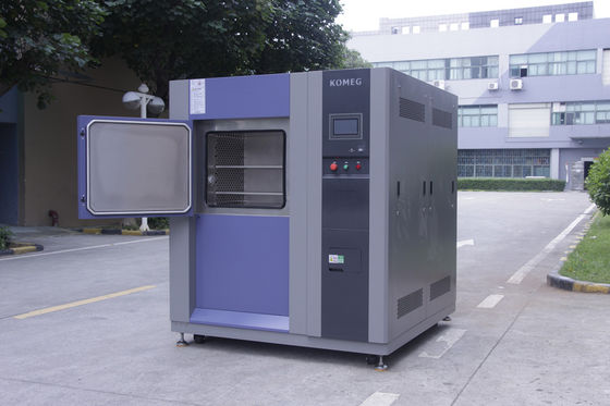 ห้องทดสอบแรงกระแทกความร้อนสแตนเลส 27L - 480L สำหรับการทดสอบแบตเตอรี่